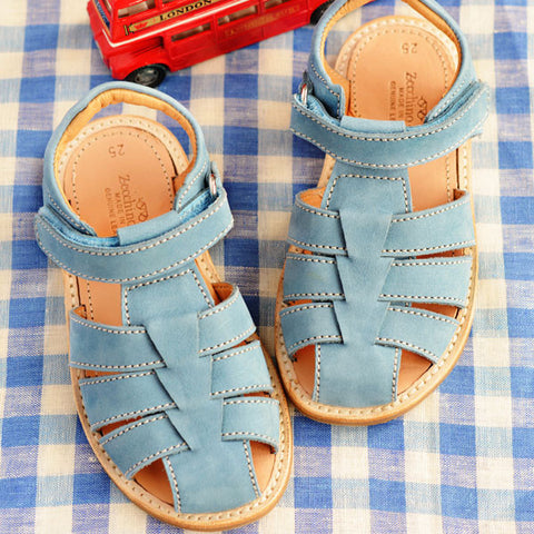 Zecchino d'Oro Boys Blue Sandal