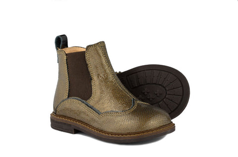 Ocra Girls Bronze Leather Boot