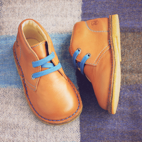 Naturino Boys Cognac Brown Desert Boot