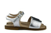 Eli1957 Girls Metallic Silver Sandal Eli1957 Girls Metallic Silver Sandal
