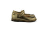 Manuela de Juan Girls Antique Gold Mary Jane Manuela de Juan Girls Antique Gold Mary Jane