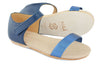 MAA Girls Metallic Blue and Navy Sandal MAA Girls Metallic Blue and Navy Sandal