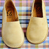 Eli1957 Unisex Beige Suede Slip-on Eli1957 Unisex Beige Suede Slip-on