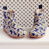 PèPè Girls Blue Boot with Flowers PèPè Girls Blue Boot with Flowers