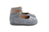PèPè Girls Grey Shimmering Suede Mary Jane PèPè Girls Grey Shimmering Suede Mary Jane