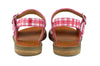 Pom d'Api Girls Red Stripe Sandal Pom d'Api Girls Red Stripe Sandal