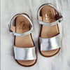 Eli1957 Girls Metallic Silver Sandal Eli1957 Girls Metallic Silver Sandal