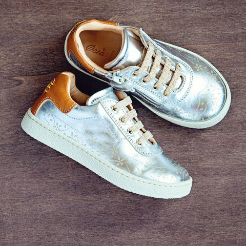 Ocra Girls Silver Trainer