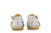 Zecchino Girls White Sandal with Flowers Zecchino Girls White Sandal with Flowers