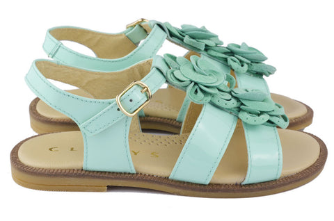 Clarys Girls Aqua Sandal