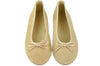 Clarys Girls Gold Suede Ballerina Clarys Girls Gold Suede Ballerina