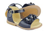 Clarys Girls Navy Flower Sandal Clarys Girls Navy Flower Sandal
