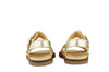 Ocra Girls Gold and Tan Sandal Ocra Girls Gold and Tan Sandal