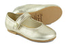 Manuela de Juan Girls Light Gold Mary Jane Manuela de Juan Girls Light Gold Mary Jane