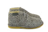 Naturino Girls Leopard Print Sand Grey Desert Boot Naturino Girls Leopard Print Sand Grey Desert Boot