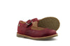 Manuela de Juan Girls Bordeaux Mary Jane Manuela de Juan Girls Bordeaux Mary Jane