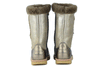 Zecchino d'Oro Girls Metallic Silver and Bronze Wool Lined Boots Zecchino d'Oro Girls Metallic Silver and Bronze Wool Lined Boots