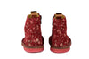 PèPè Girls Red Suede Boot with Flowers PèPè Girls Red Suede Boot with Flowers