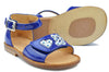 Zecchino d'Oro Girls Blue & Silver Sandal Zecchino d'Oro Girls Blue & Silver Sandal