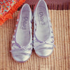 Crios Girls Silver Ballerina Crios Girls Silver Ballerina