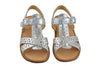 Zecchino d'Oro Girls Silver Sandal Zecchino d'Oro Girls Silver Sandal