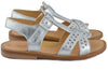 Zecchino d'Oro Girls Silver Sandal Zecchino d'Oro Girls Silver Sandal