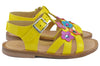 Zecchino d'Oro Girls Yellow Flower Sandal Zecchino d'Oro Girls Yellow Flower Sandal