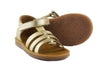 Pom d'Api Little Girls Gold Sandal Pom d'Api Little Girls Gold Sandal