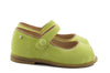 Manuela de Juan Girls Peep Toe Yellow Sandal Manuela de Juan Girls Peep Toe Yellow Sandal