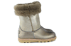 Zecchino d'Oro Girls Metallic Silver and Bronze Wool Lined Boots Zecchino d'Oro Girls Metallic Silver and Bronze Wool Lined Boots
