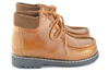 Eli1957 Boys Brown Lace-Up Tan Boot Eli1957 Boys Brown Lace-Up Tan Boot