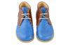Ocra Boys Brown & Blue Desert Boot