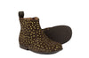 Pèpè Girls Brown Suede Boot with Gold Stars