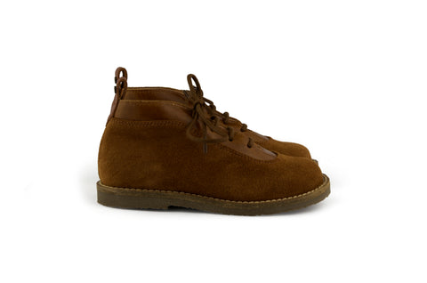 Manuela de Juan Boys Brown Suede Boot