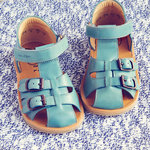 Pom d'Api Boys Sky Blue Sandal