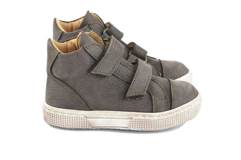 Pèpè Boys Grey Nubuck Hightop