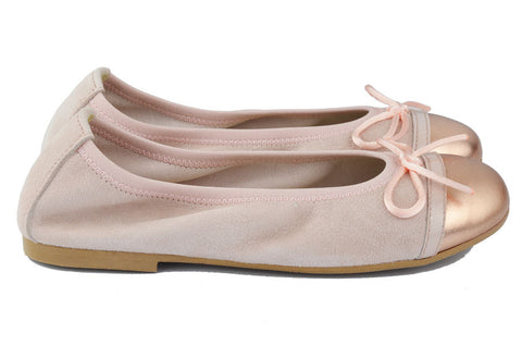 Clarys Girls Blush Pink & Magnesium Ballerina