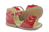 Clarys Girls Red Flower Sandal