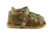 Manuela de Juan Boys Khaki Sandal