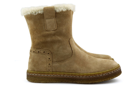 Ocra Girls Sand Boot with Wool Lining