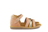 Pom d'Api Girls Rose and Gold Sandal