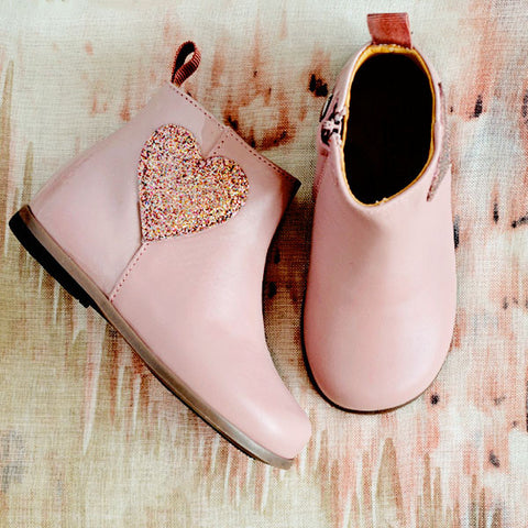 Zecchino d'Oro Girls Pink Boot with Heart