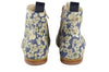 PèPè Girls Blue Boot with Flowers