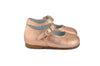 Eli1957 Girls Metallic Rose Gold Mary Jane