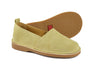 Eli1957 Unisex Beige Suede Slip-on