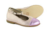 PèPè Girls Golden Pink T-bar