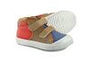 Ocra Boys Brown, Blue & Red Hightop